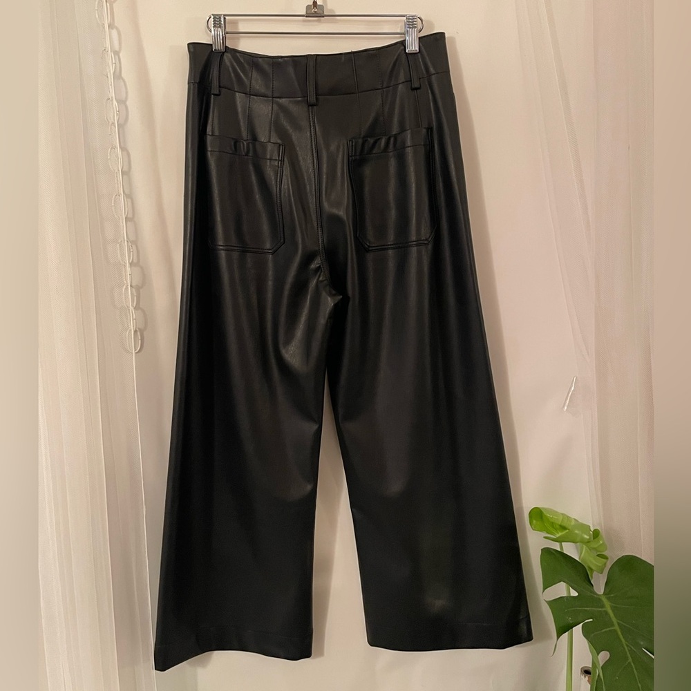 Maeve / Anthropologie ‘Collette’ Pant - Pleather (cropped/ petite)